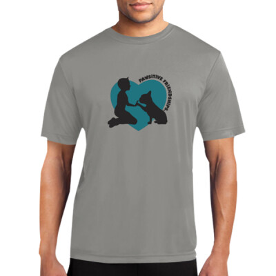 Unisex Pawsitive Friendships Performance Tee Black Imprint Thumbnail