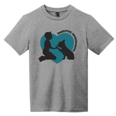 Youth Pawsitive Friendships T-shirt  Thumbnail