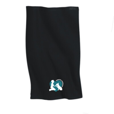 Pawsitive Friendships Black Rally Towel Thumbnail